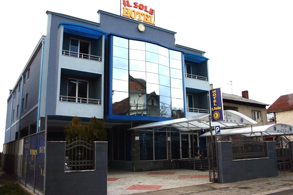 Hotel IL Sole building in Berane, Montenegro